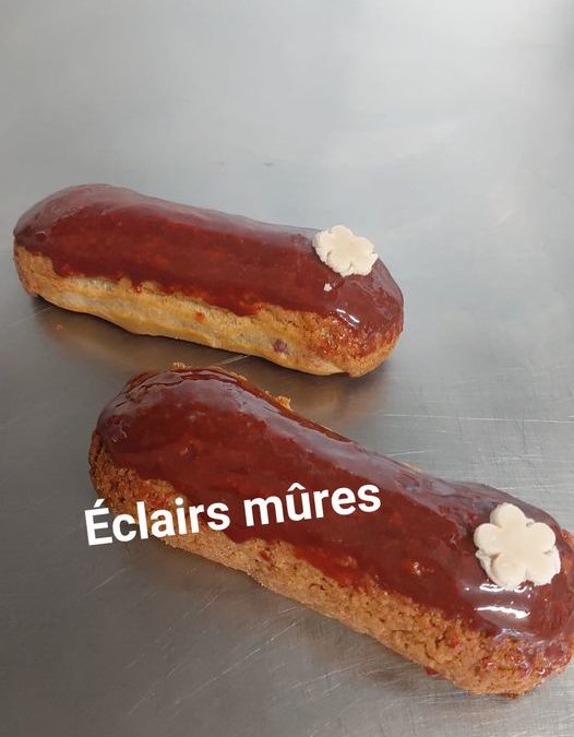 Nouveautés : éclairs mûres 
Boulangerie La Muse d…