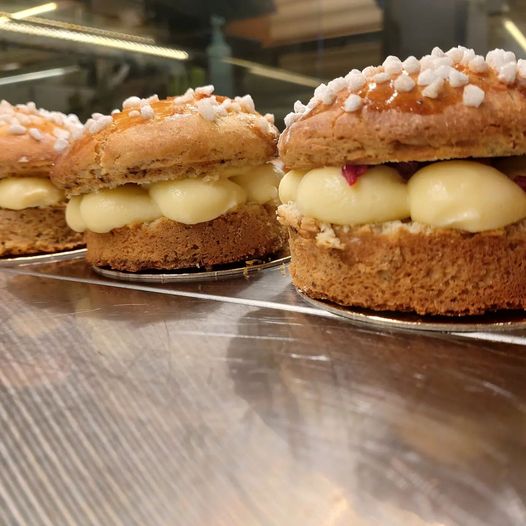 Nouveautés  tarte tropezienne individuels Nature …